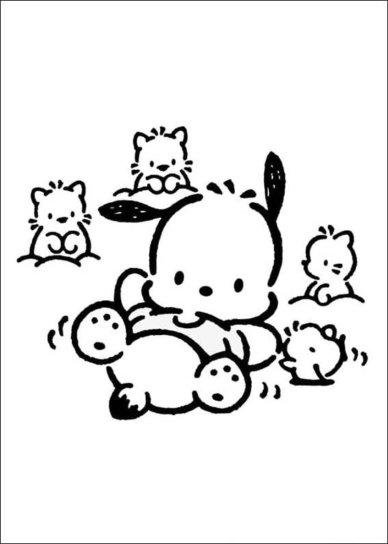 91+ Cheerful Chococat Coloring Page Printable