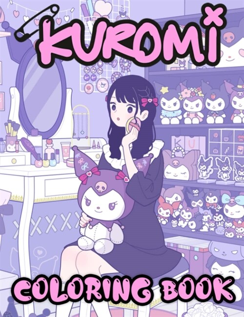 78+ Joyous Kuromi Coloring Book Printable