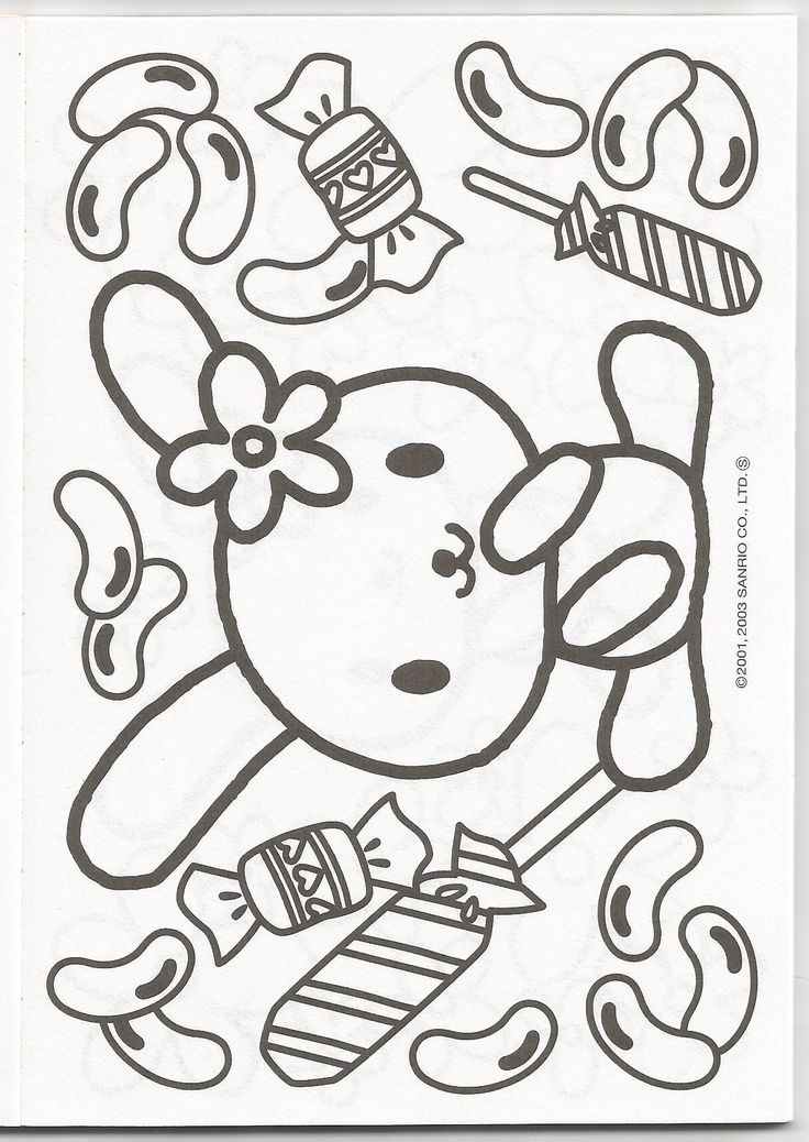 56+ Delightful Kuromi Sanrio Coloring Pages Printable