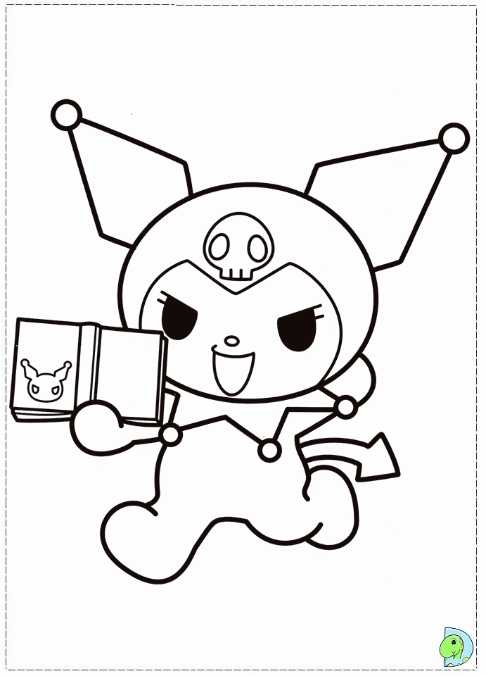 30+ Imaginative Kuromi Coloring Book Printable