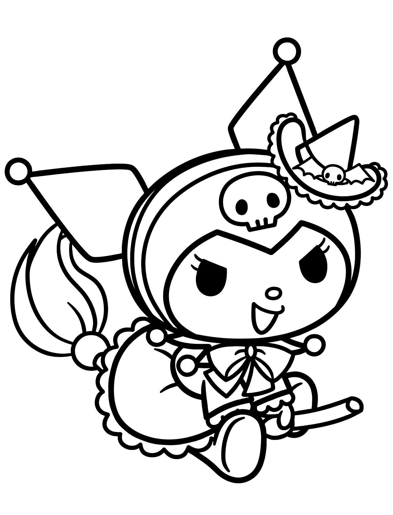 198+ Imaginative My Melody Kuromi Coloring Pages Printable