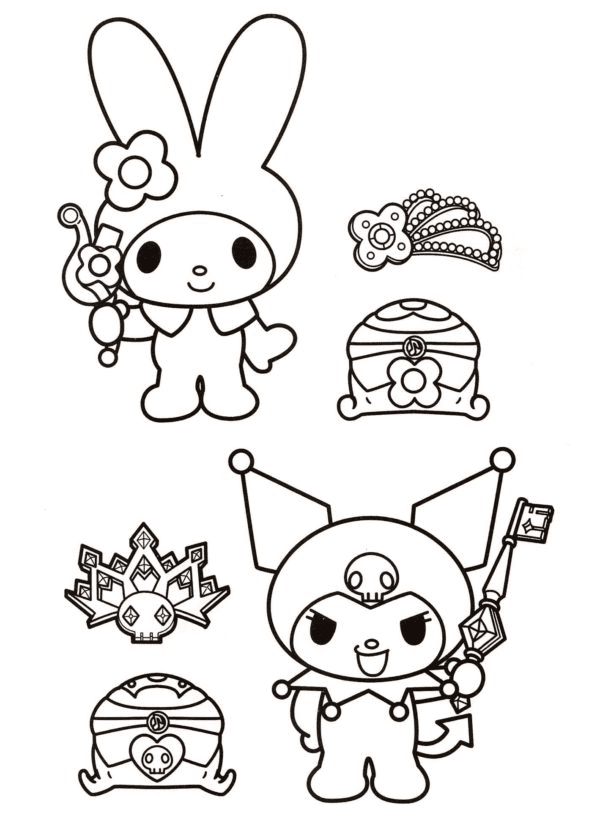 99+ Spectacular Baby Kuromi Coloring Pages Printable