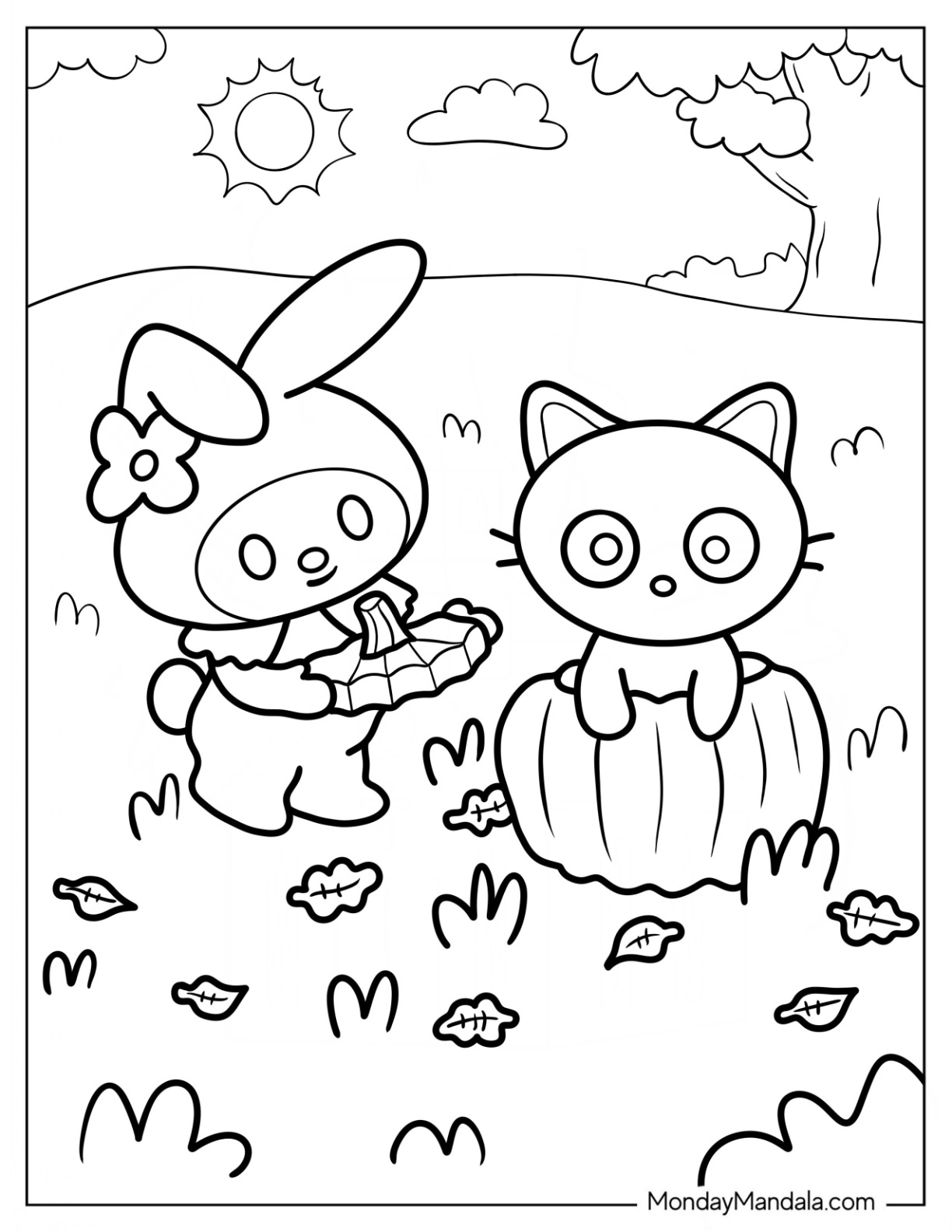 160+ Joyful Chococat Coloring Page Printable