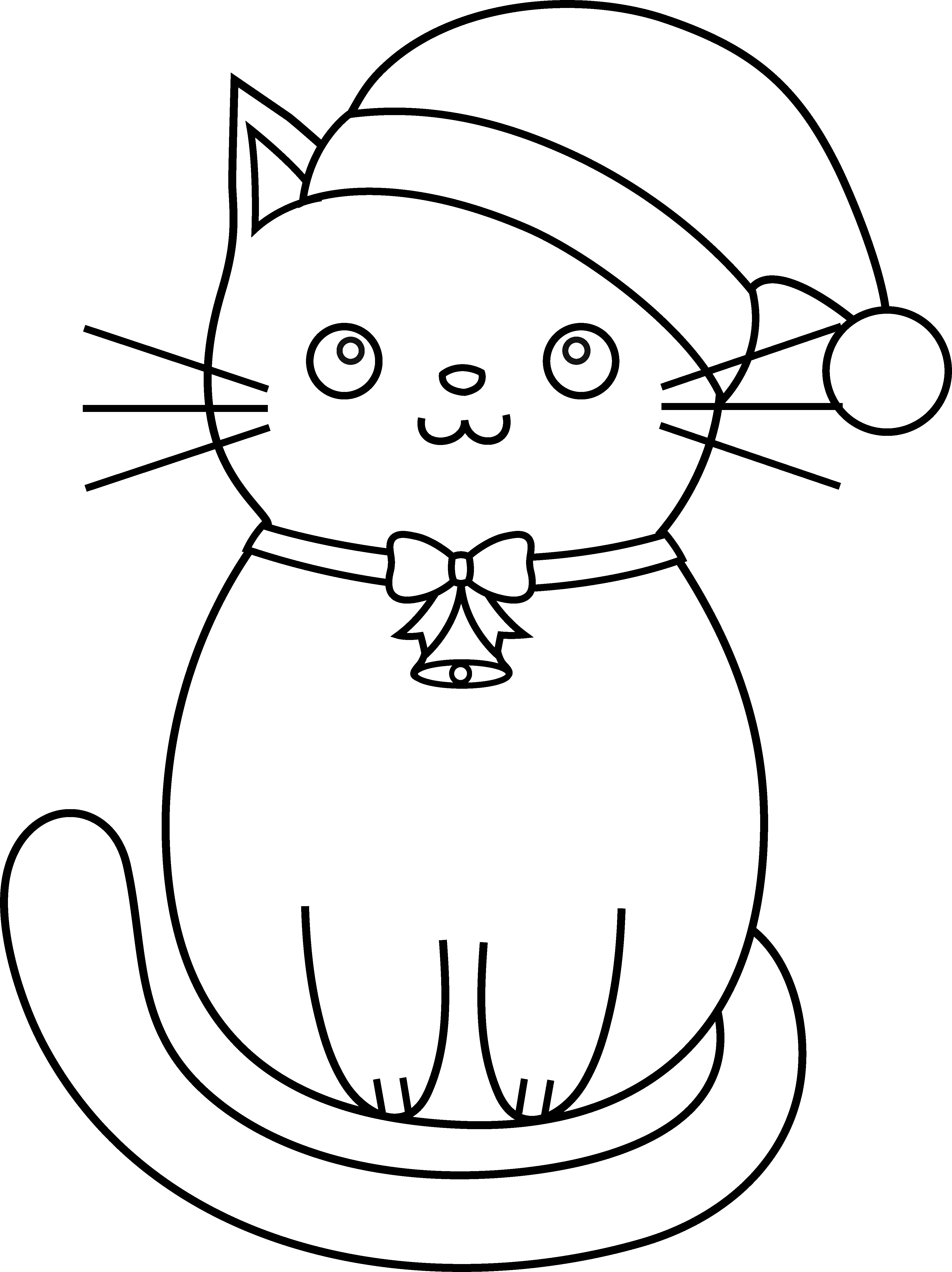 100+ Joyful Cat Coloring Pages Printable