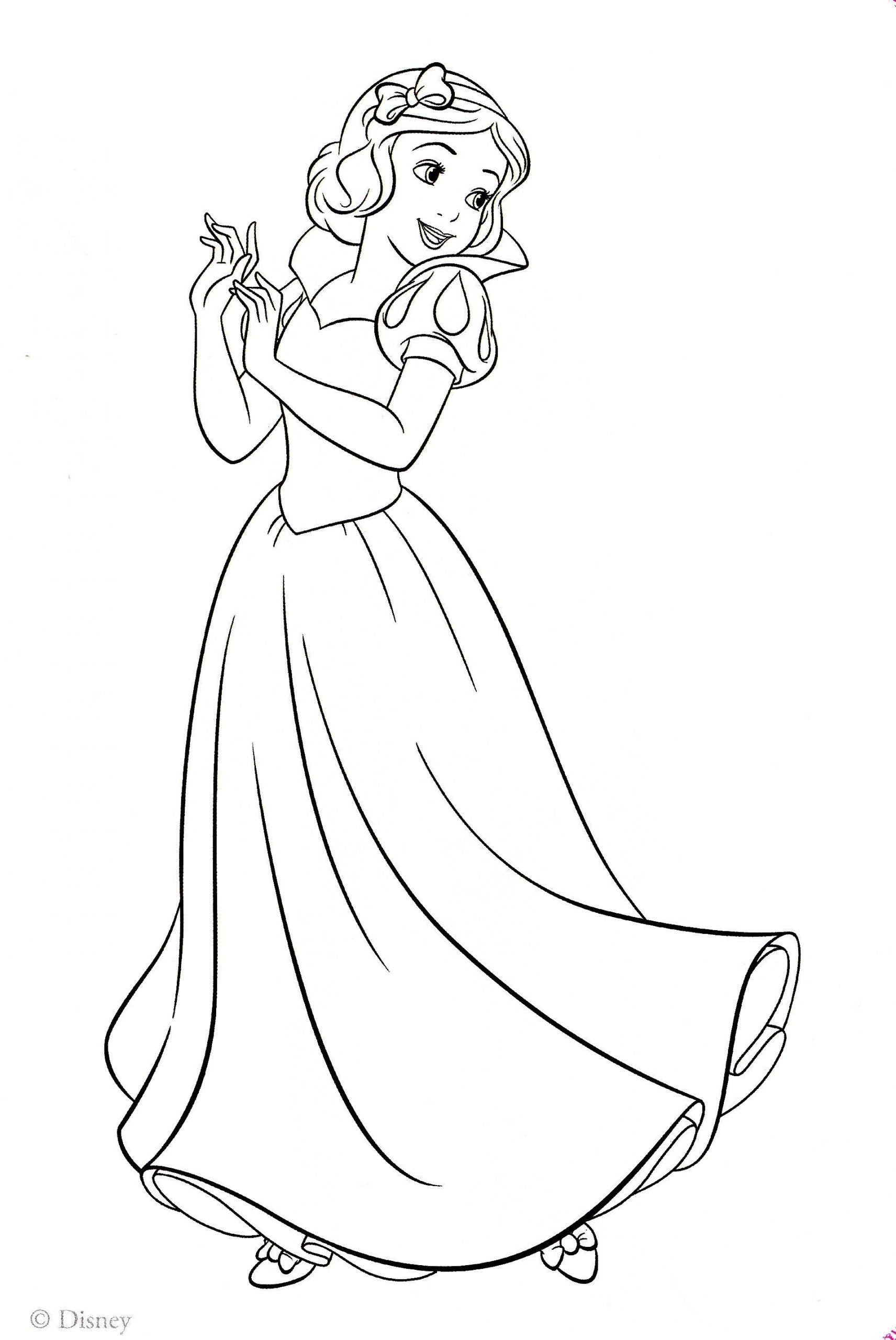 11+ The Best Princess Coloring Book Pages Printable