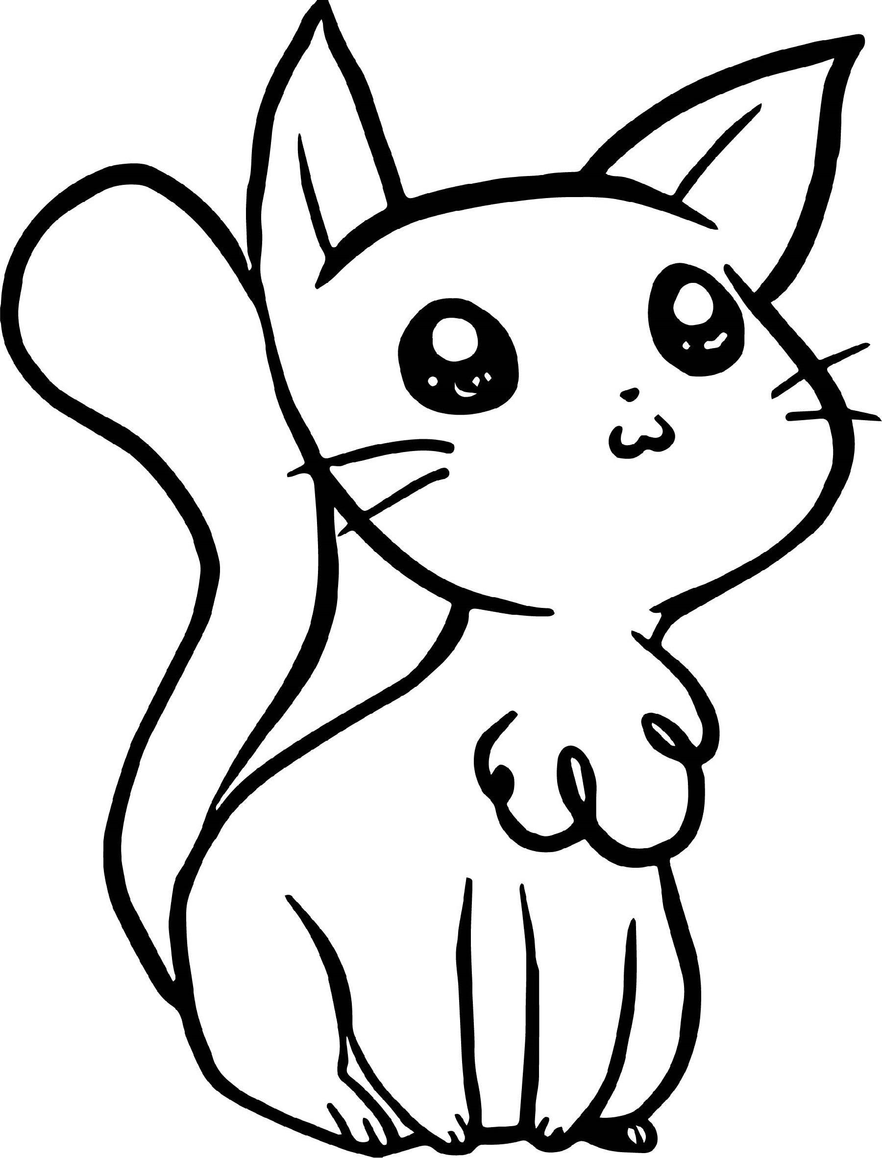 15+ Detailed Cat Coloring Pages Printable