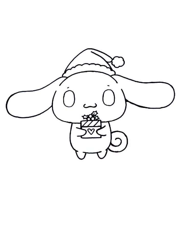 15+ Joyful Cinnamoroll Coloring Printable