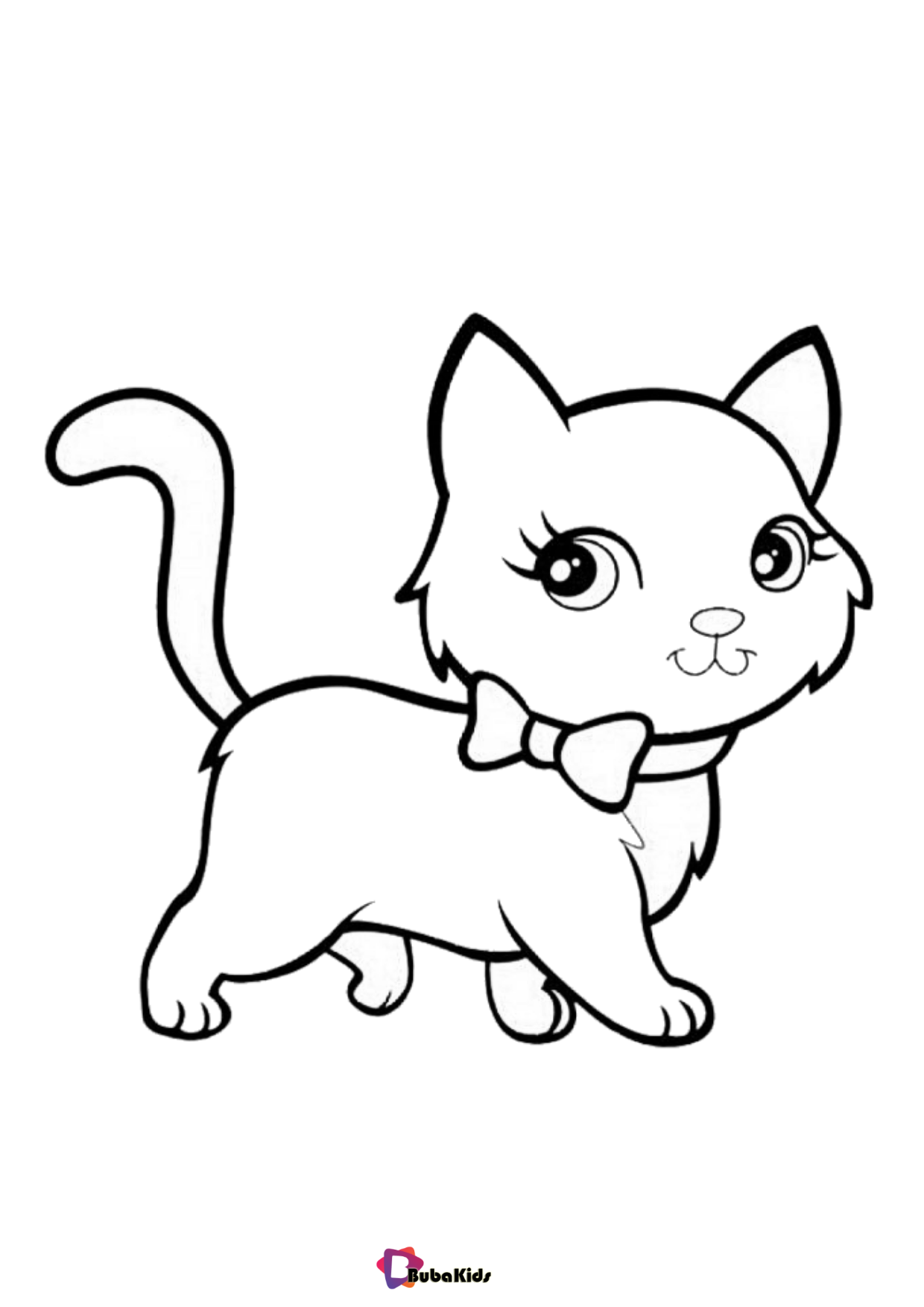 16+ Engaging Cat Coloring Pages Printable