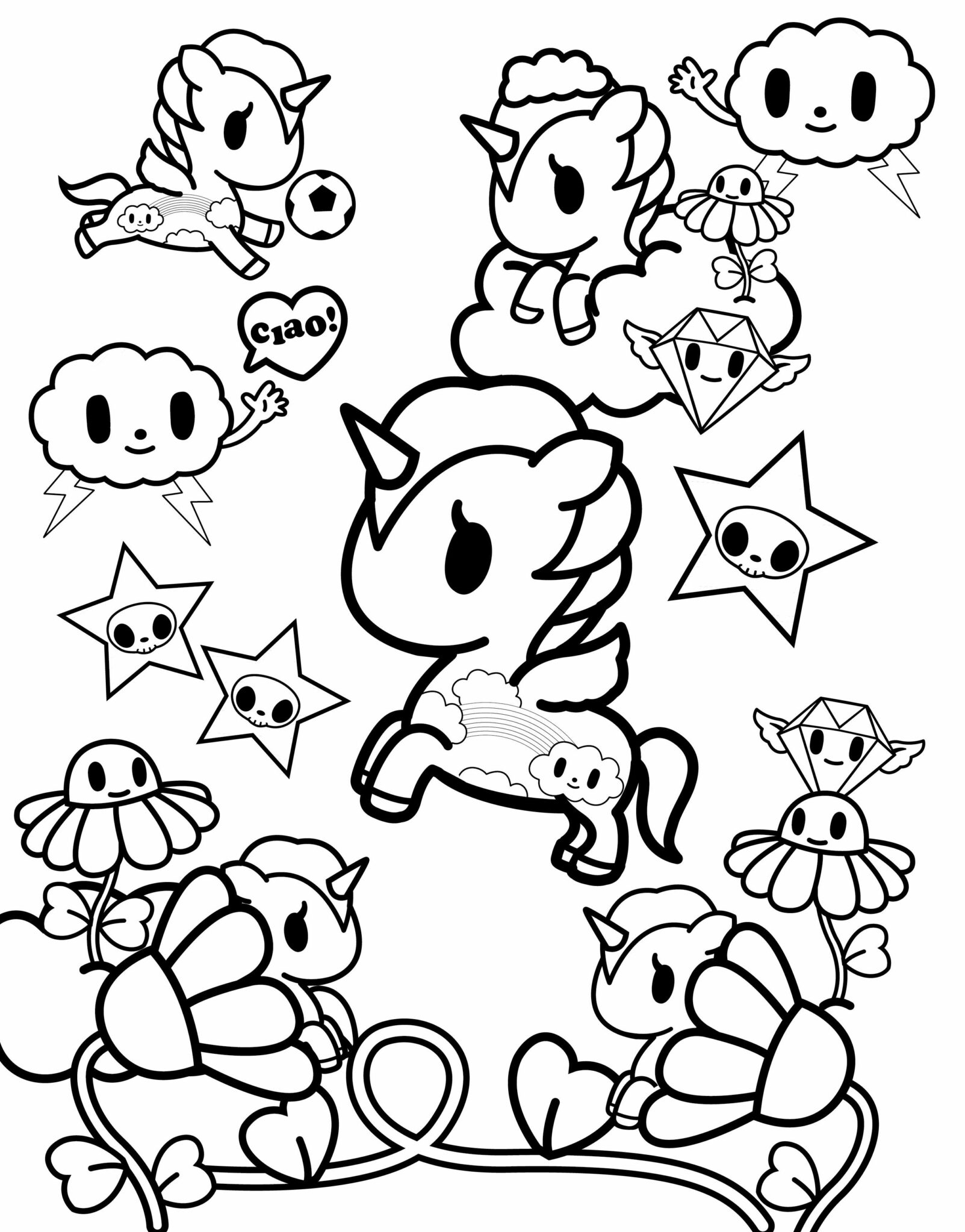 16+ Top Tokidoki Coloring Pages Printable