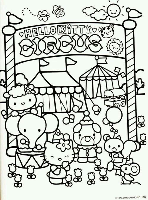 32+ Colorful Sanrio Characters Coloring Pages Free with Simple Outline