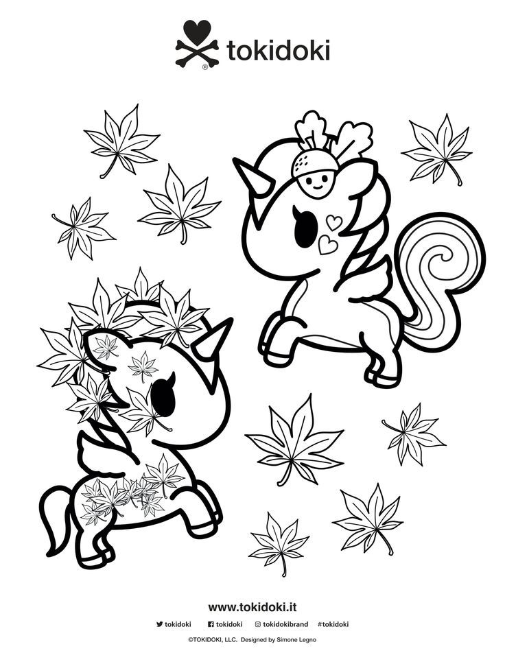 2+ Realistic Tokidoki Coloring Pages Printable