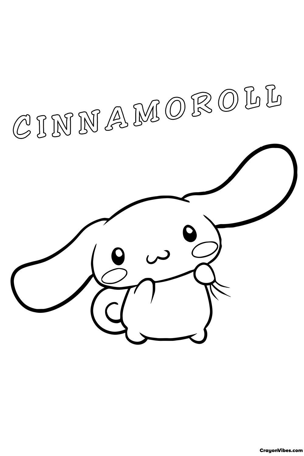 2+ Top Cinnamoroll Sanrio Coloring Pages Printable