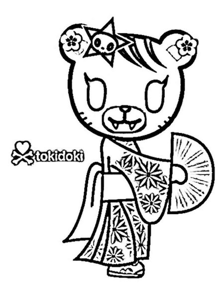 26+ Entertaining Tokidoki Coloring Pages Printable