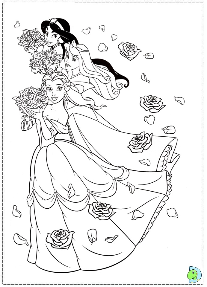 26+ Joyful Princess Coloring Book Pages Printable