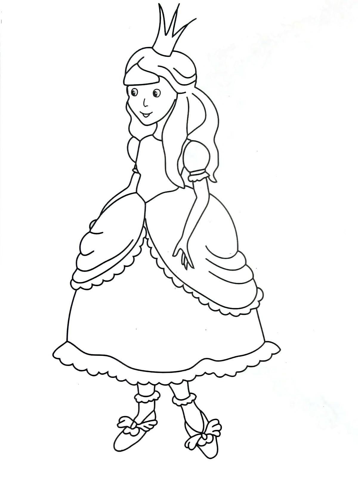 33+ Funtastic Princess Coloring Book Pages Printable