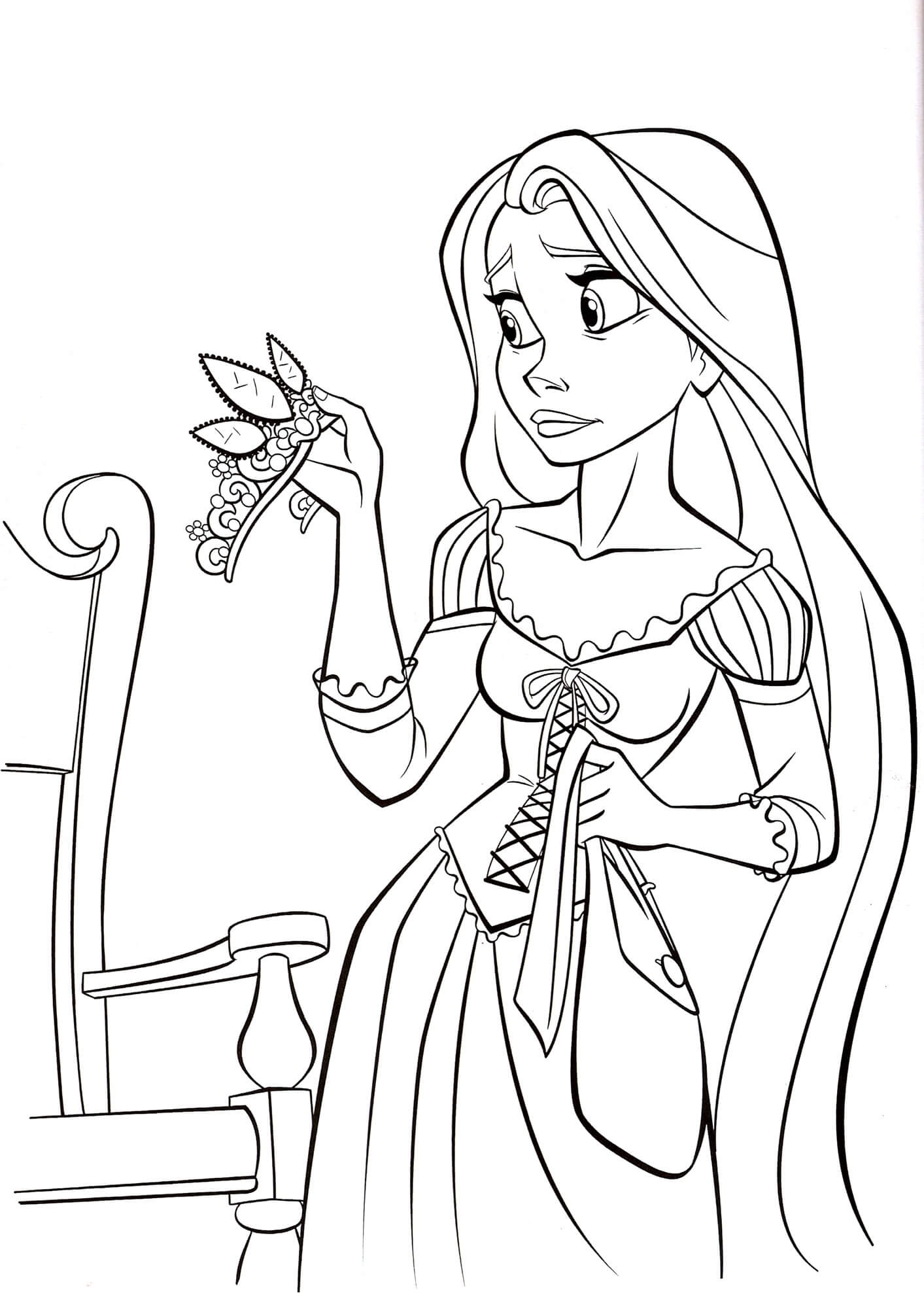 39+ Detailed Disney Princess Group Coloring Pages Printable