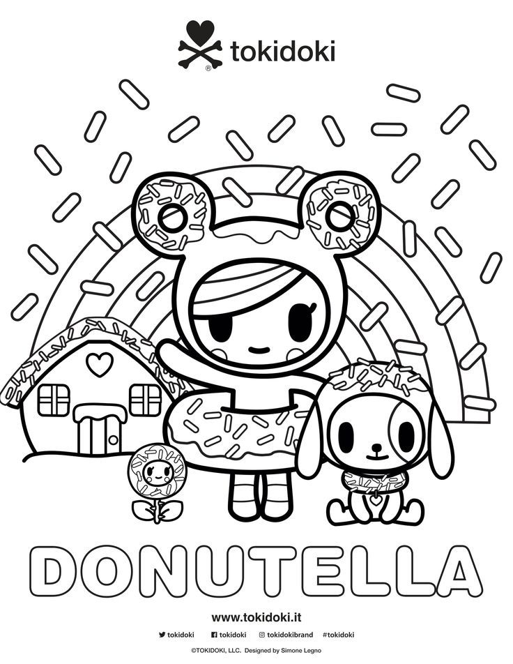 42+ Entertaining Tokidoki Coloring Pages Printable