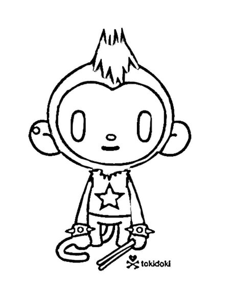 43+ Creative Tokidoki Coloring Pages Printable