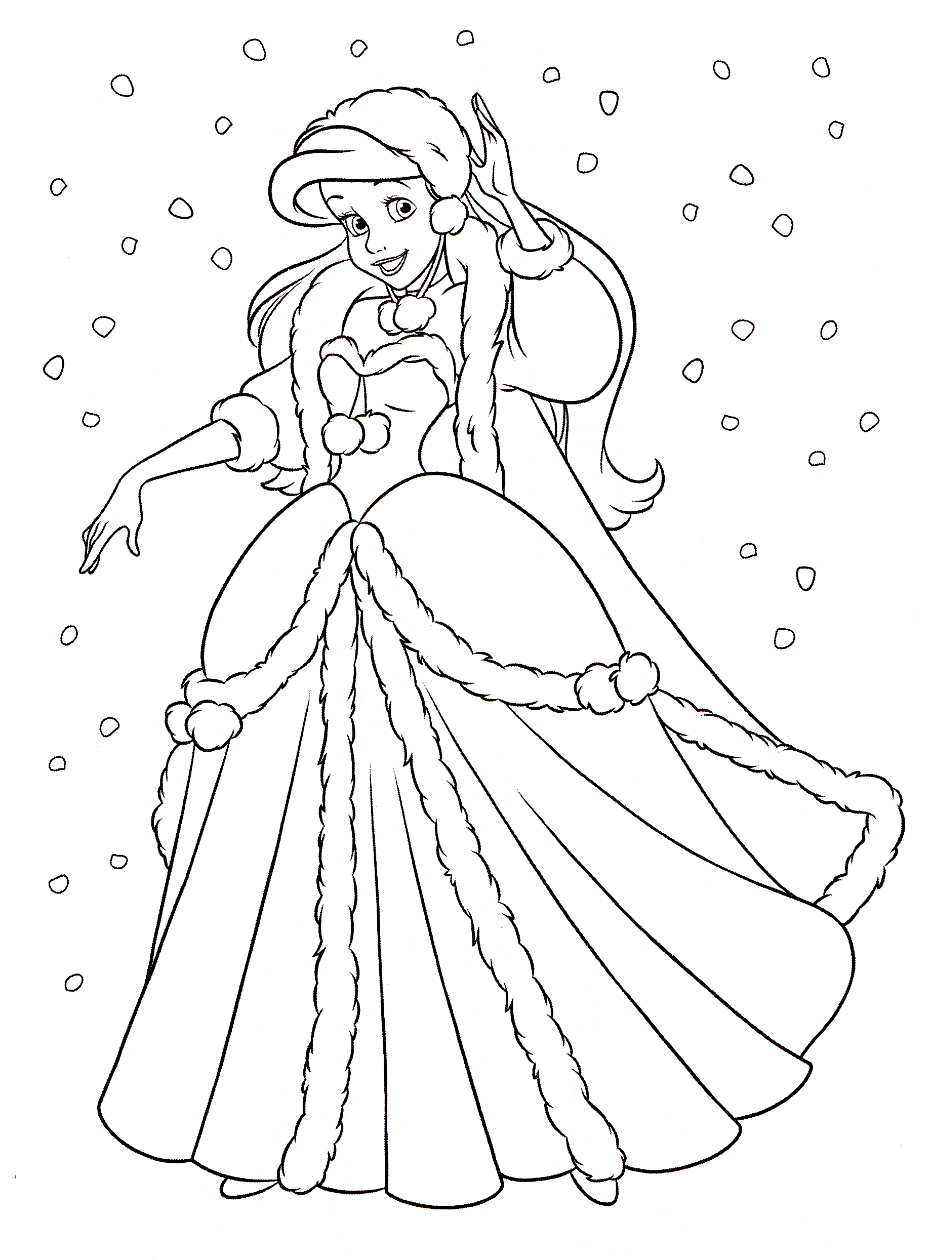 43+ Happy Princess Coloring Book Pages Printable