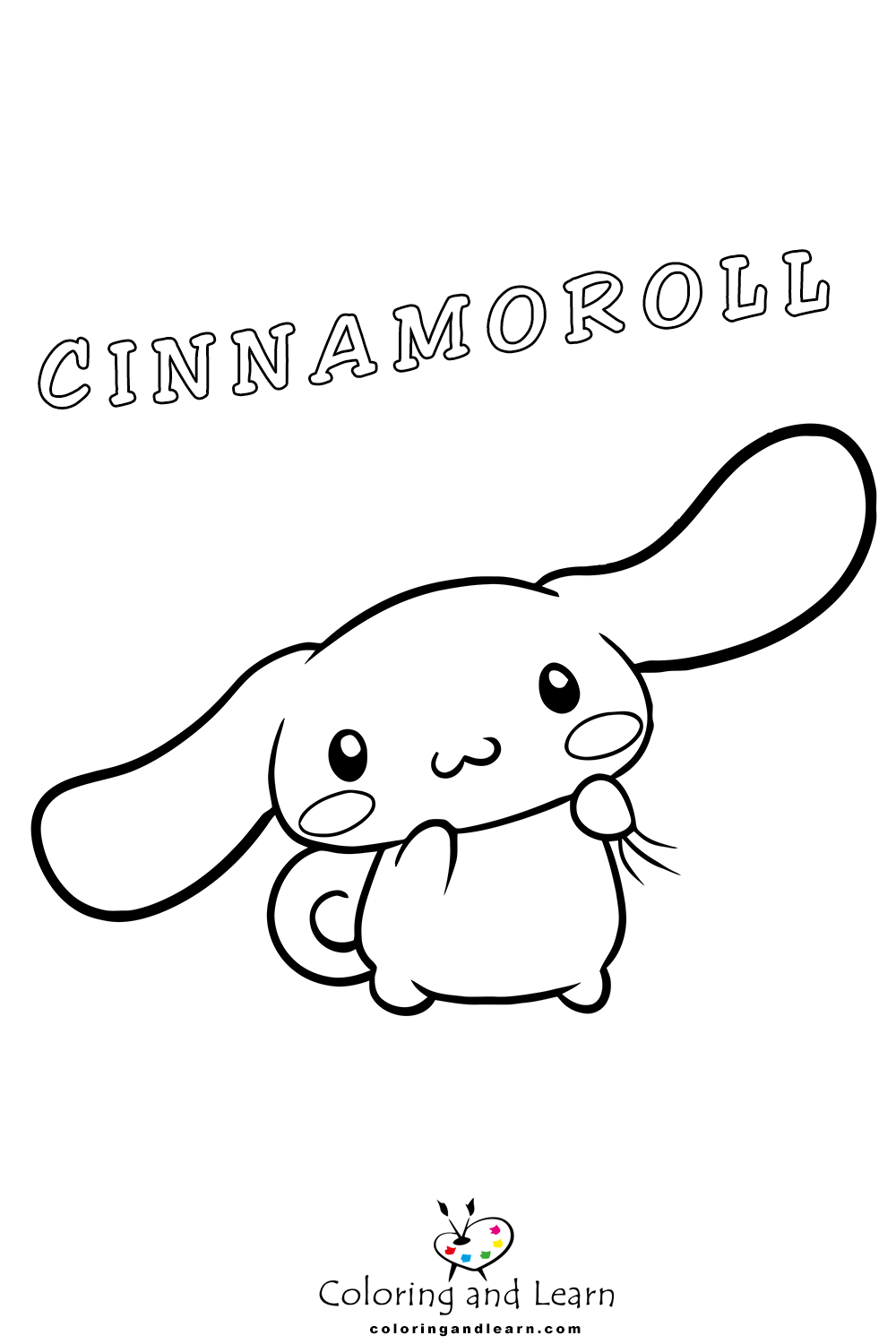 43+ The Best Cinnamoroll Sanrio Coloring Pages Printable