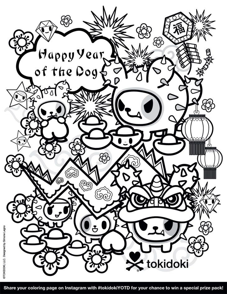 44+ Downloadable Tokidoki Coloring Pages Printable