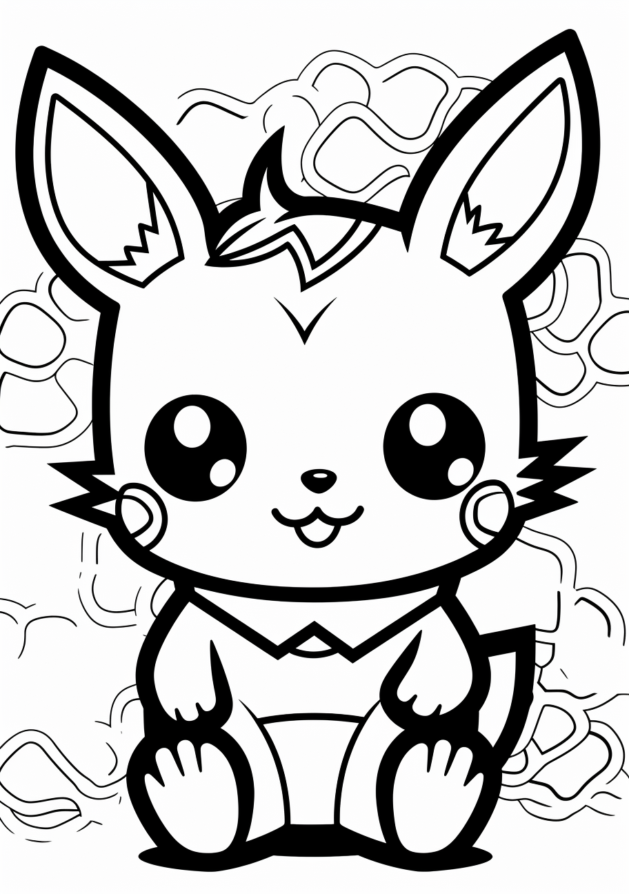 48+ Educational Pikachu Coloring Page Printable