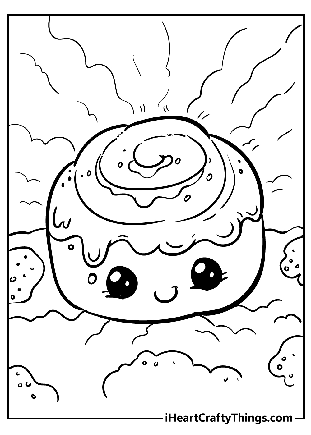 48+ Joyful Cinnamon Roll Sanrio Coloring Pages Printable