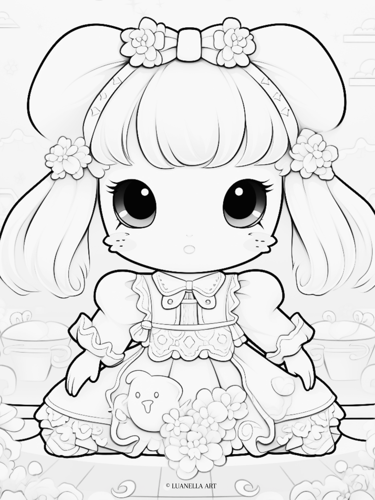 48+ Top Cinnamoroll Sanrio Coloring Pages Printable