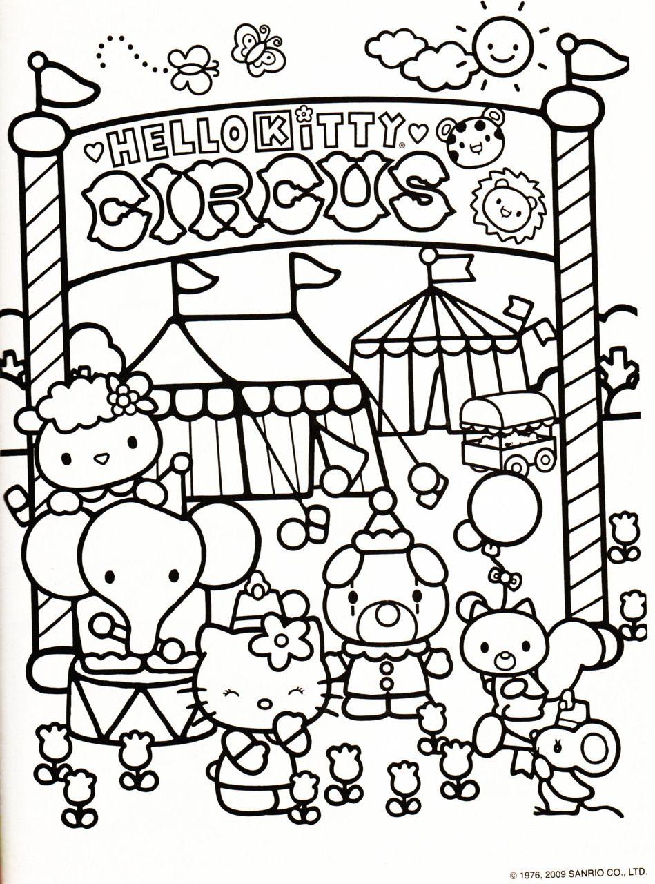 47+ Aesthetic Sanrio Characters Coloring Pages Free Cute