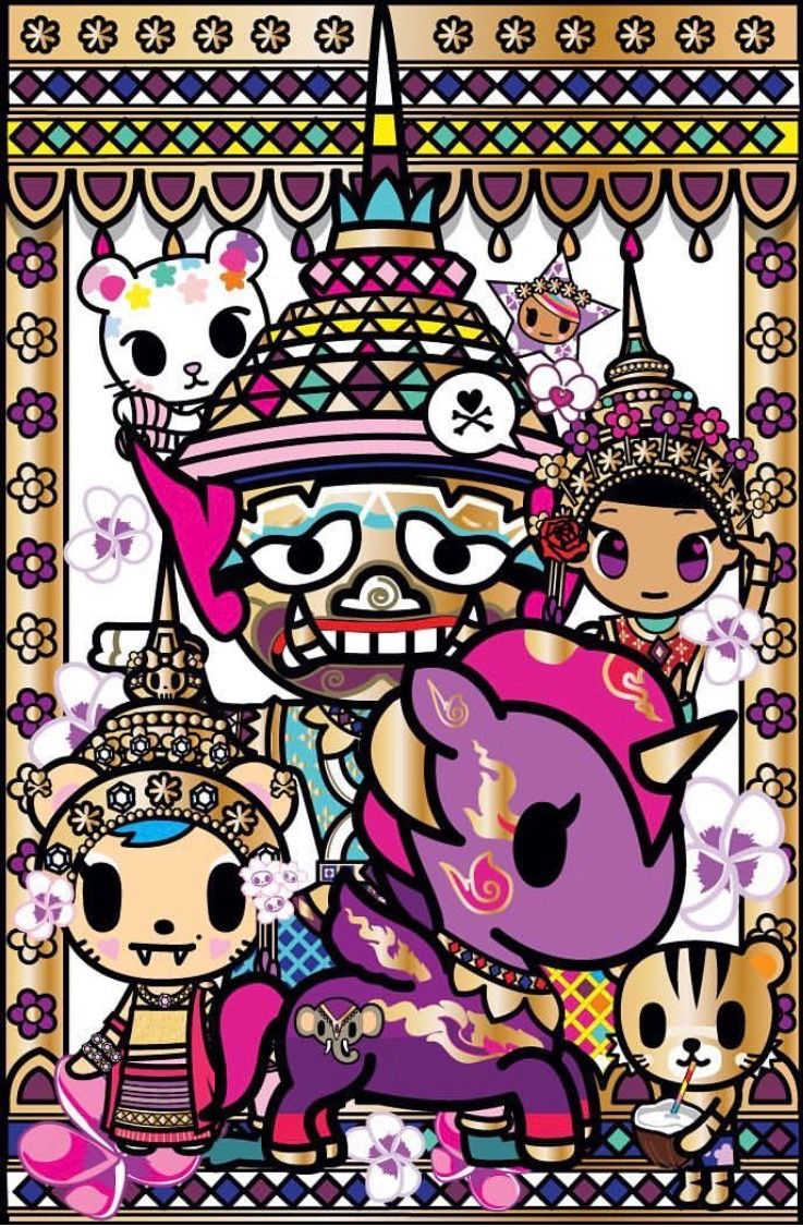 49+ Detailed Tokidoki Coloring Pages Printable