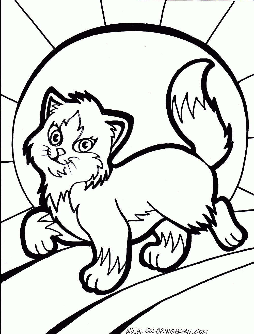 65+ Aesthetic Cat Coloring Pages Printable