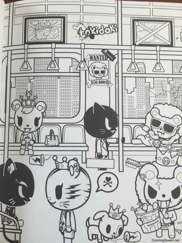 69+ Adorable Tokidoki Coloring Pages Printable