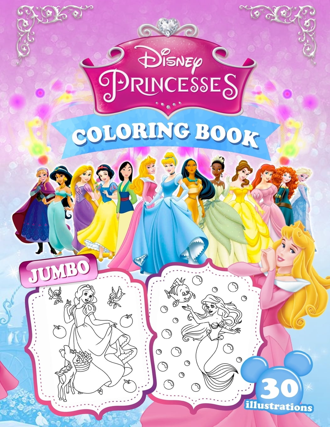 71+ Engaging Princess Coloring Book Pages Printable