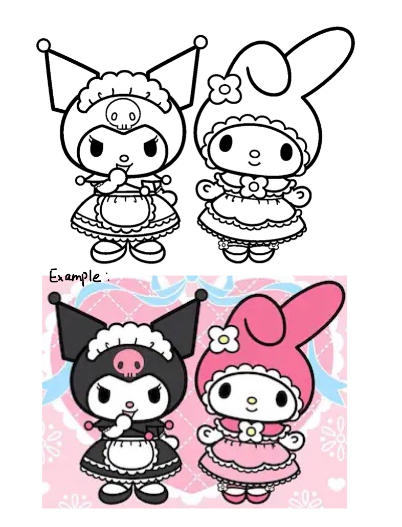 71+ Joyful Cinnamon Roll Sanrio Coloring Pages Printable