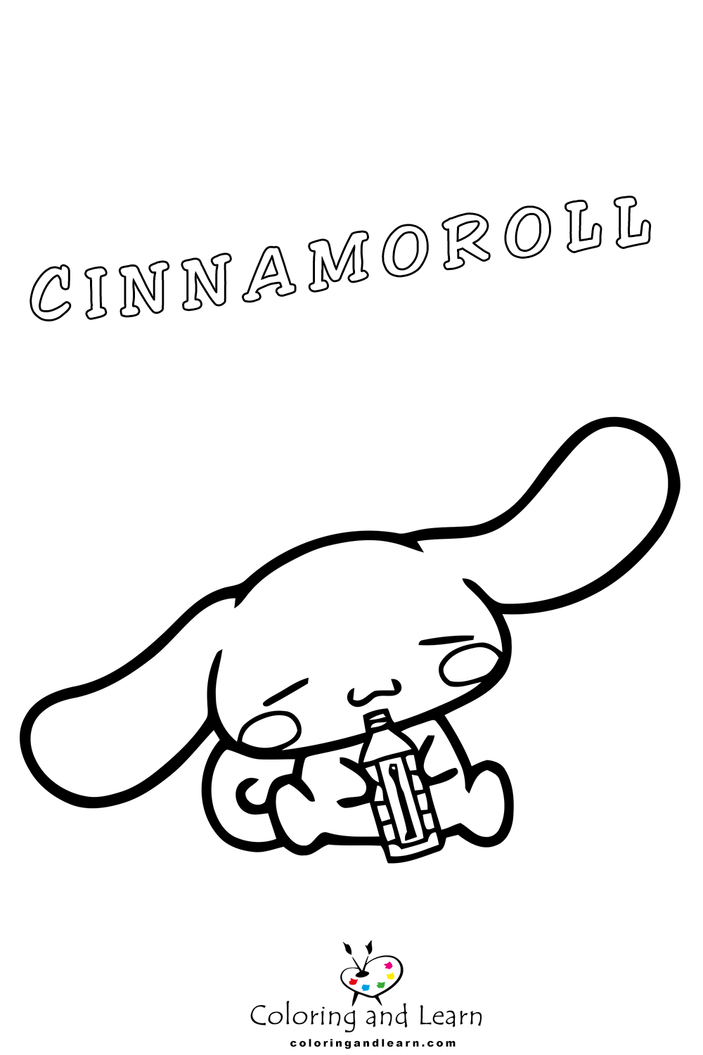 75+ Detailed Cinnamoroll Coloring Printable