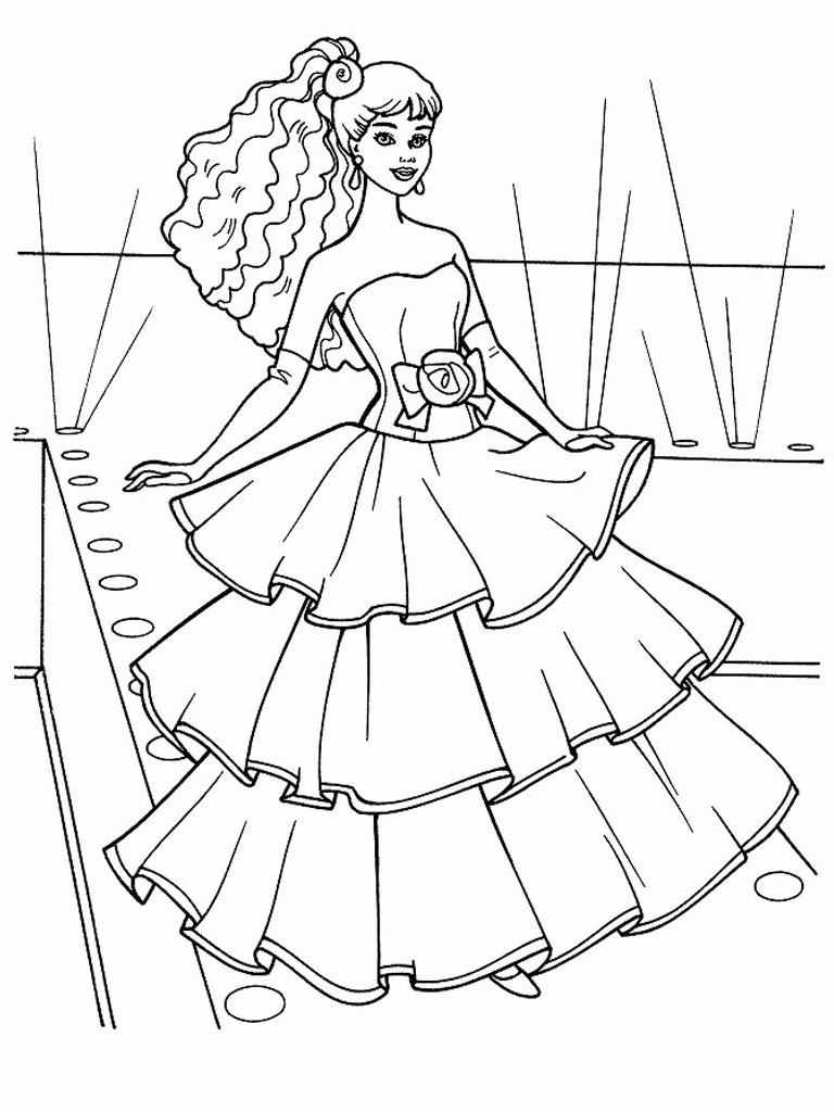 76+ Whimsical Princess Coloring Book Pages Printable