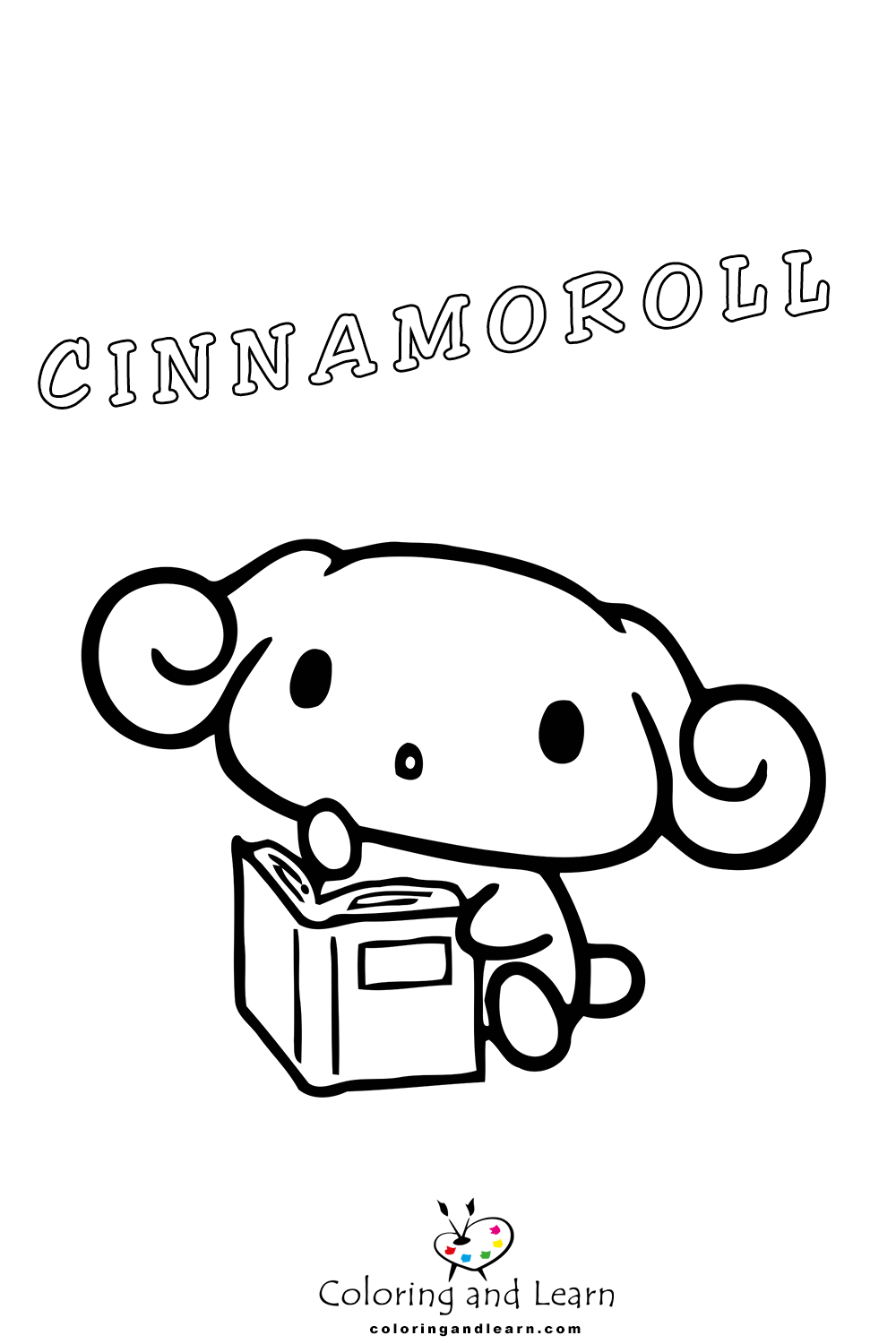 78+ Colorful Cinnamon Roll Sanrio Coloring Pages Printable