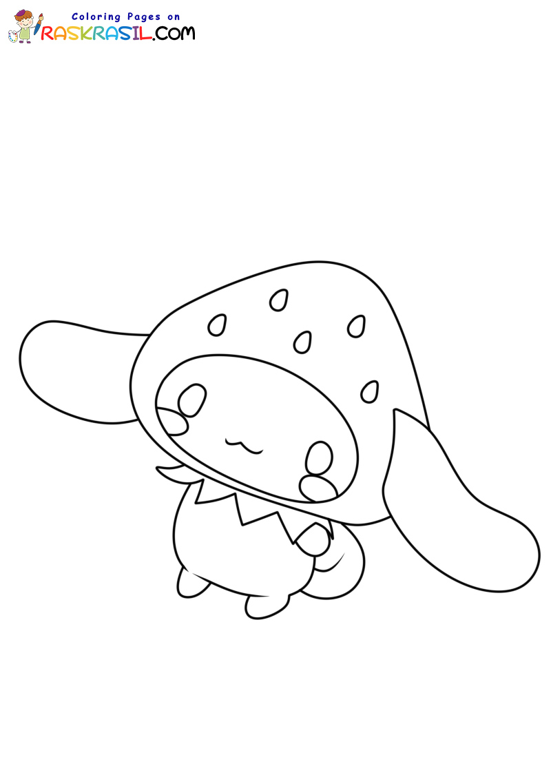 8+ Engaging Cinnamoroll Sanrio Coloring Pages Printable