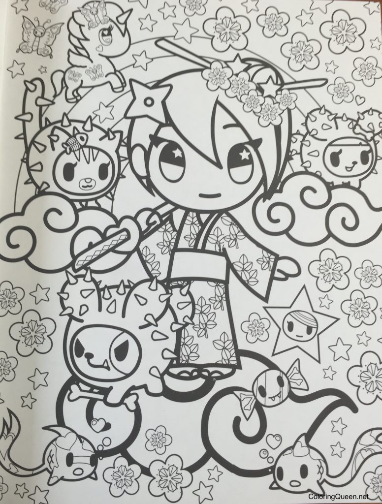 83+ Engaging Tokidoki Coloring Pages Printable