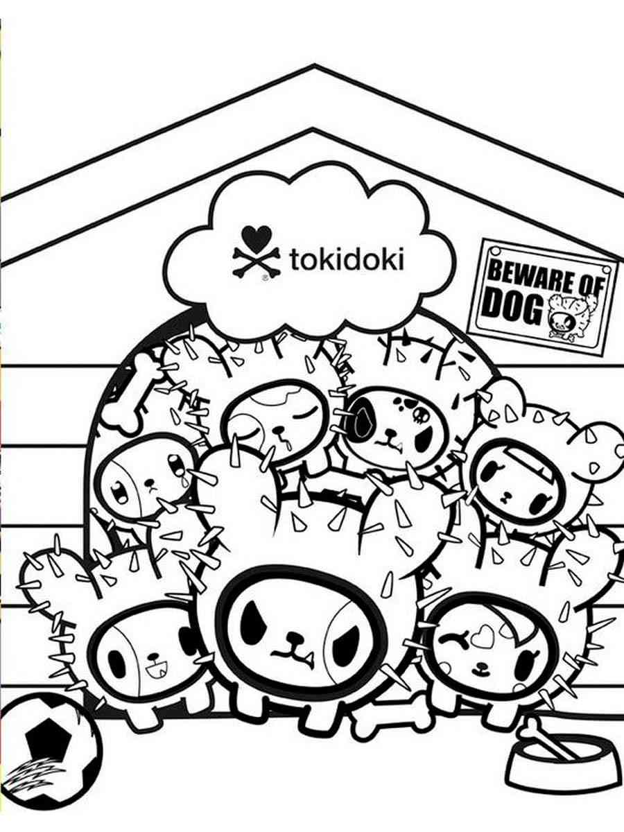 89+ Colorful Tokidoki Coloring Pages Printable