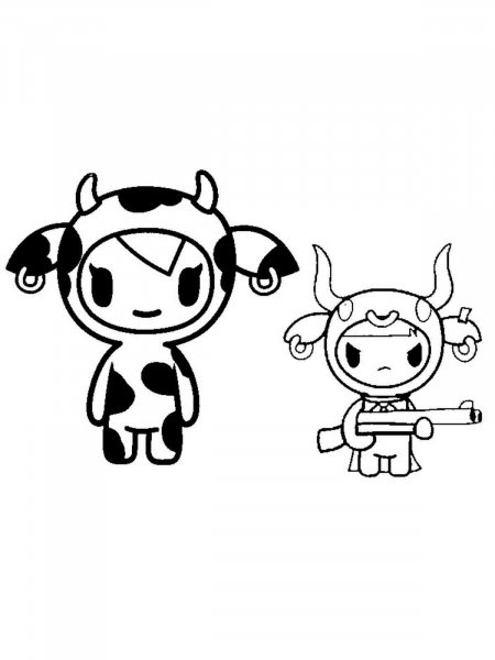 95+ Detailed Tokidoki Coloring Pages Printable