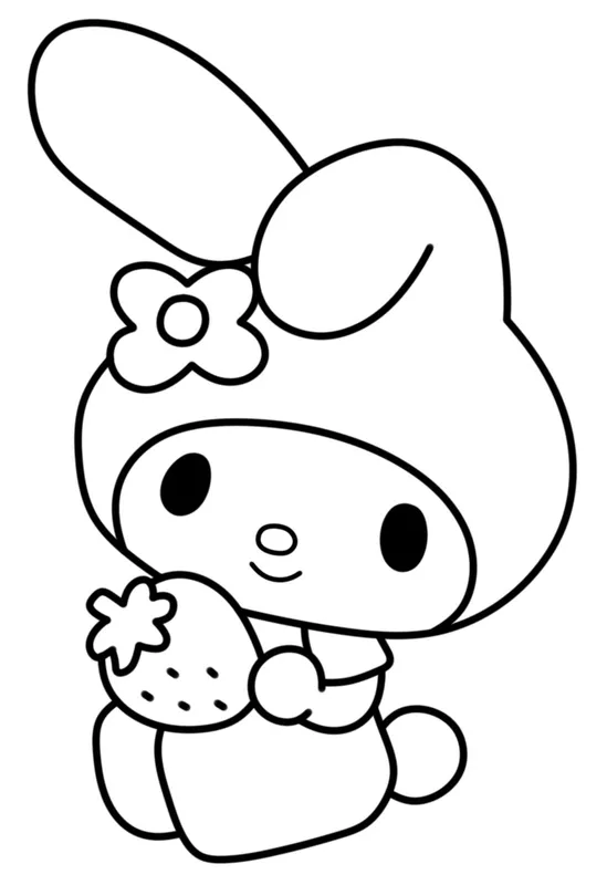 95+ Realistic Cinnamon Roll Sanrio Coloring Pages Printable