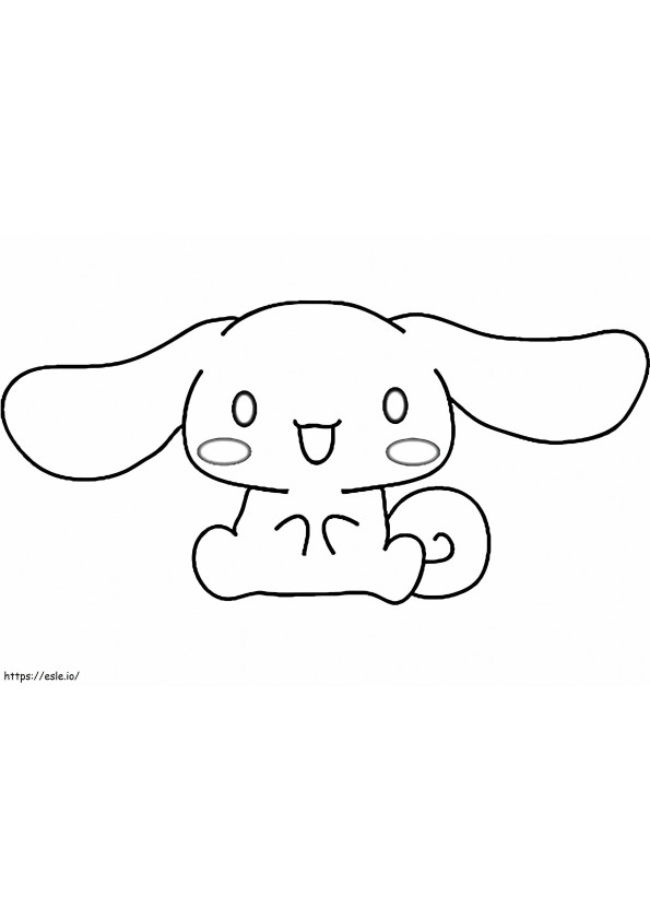 96+ Adorable Cinnamoroll Coloring Printable