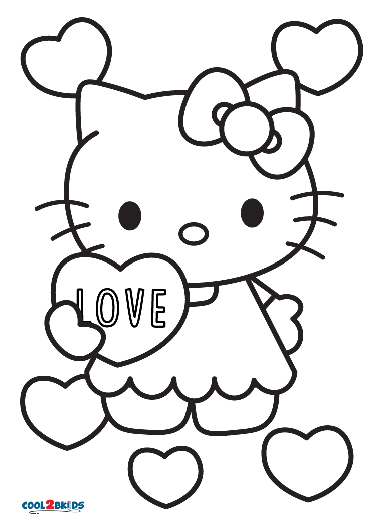 45+ Inspiring Hello Kitty Characters Coloring Pages Archives