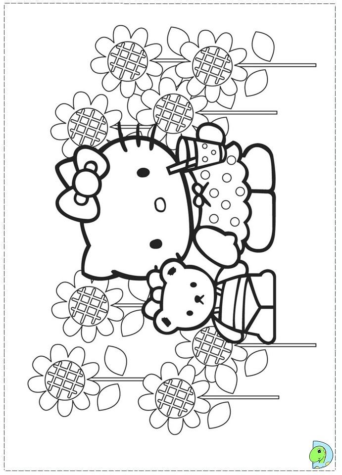 36+ Top Hello Kitty Characters Coloring Pages Printable Sheets