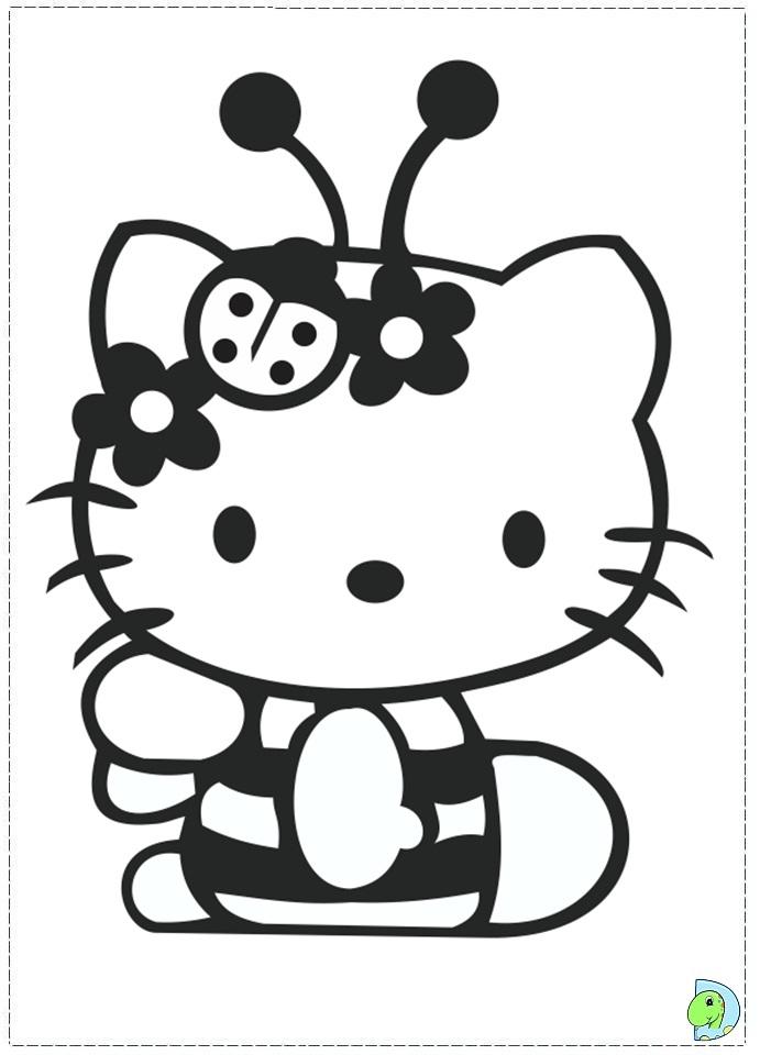 39+ Cheerful Hello Kitty Characters Coloring Pages Archives