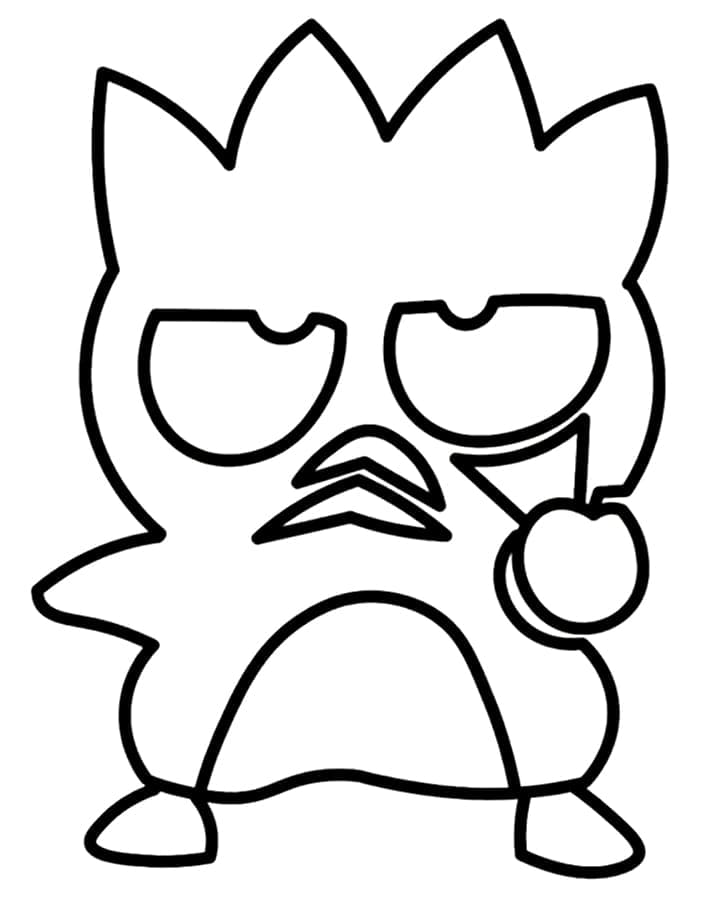 182+ Joyous Sanrio Coloring Pages Badtz-Maru Printable