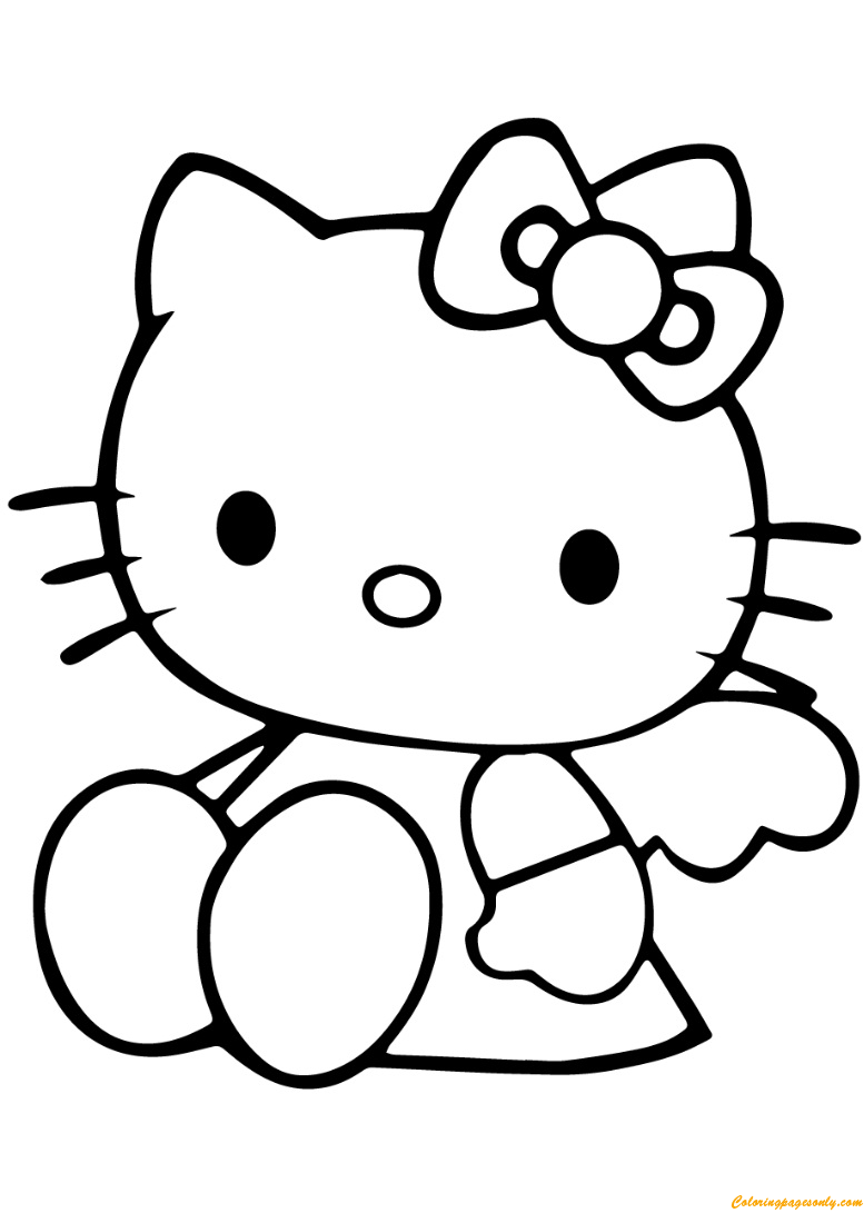 33+ New Hello Kitty Characters Coloring Pages Cute