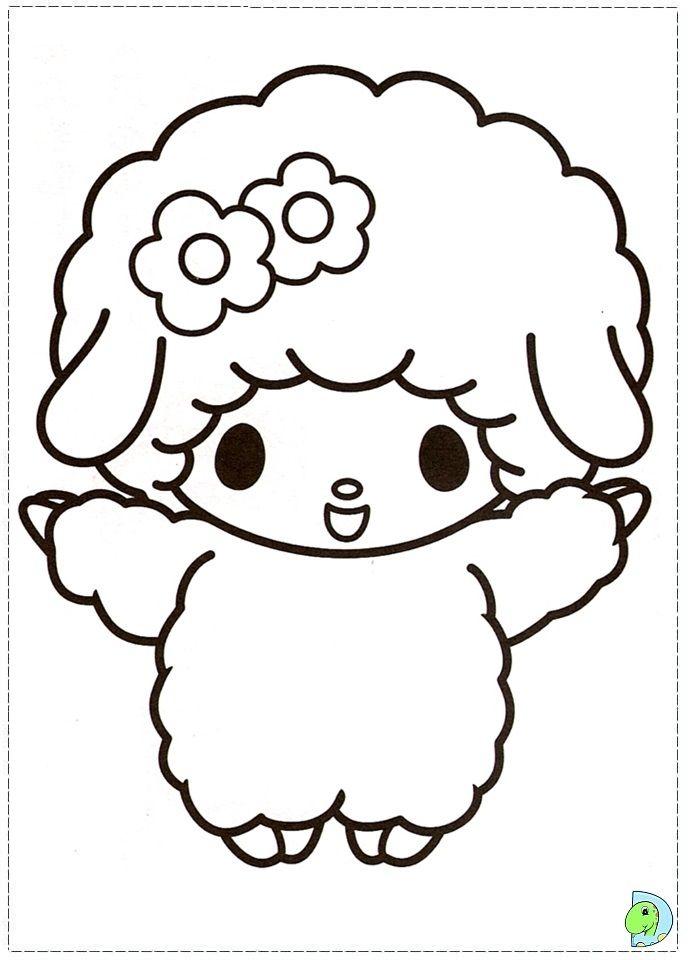 32+ Trendy Sanrio Characters Coloring Pages Free Printable Sheets