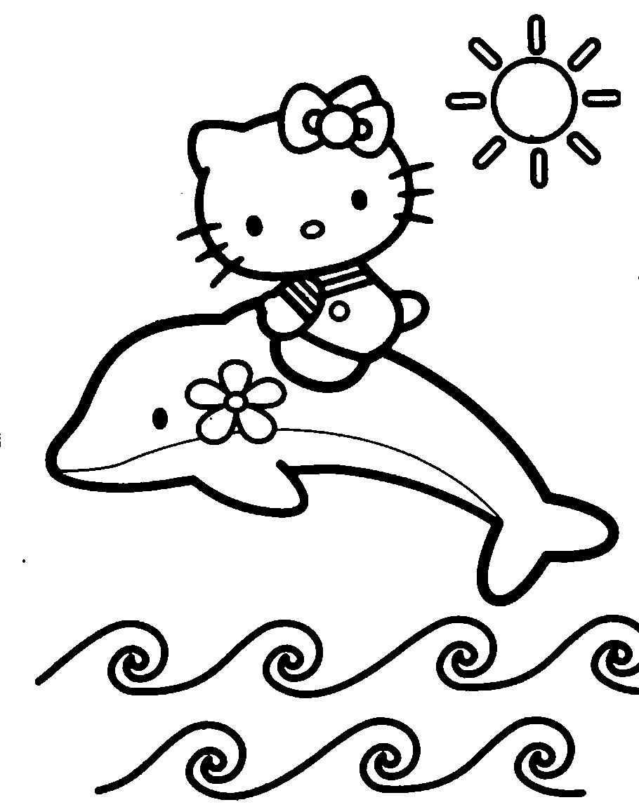 33+ Funtastic Hello Kitty Bed Coloring Pages Download FREE